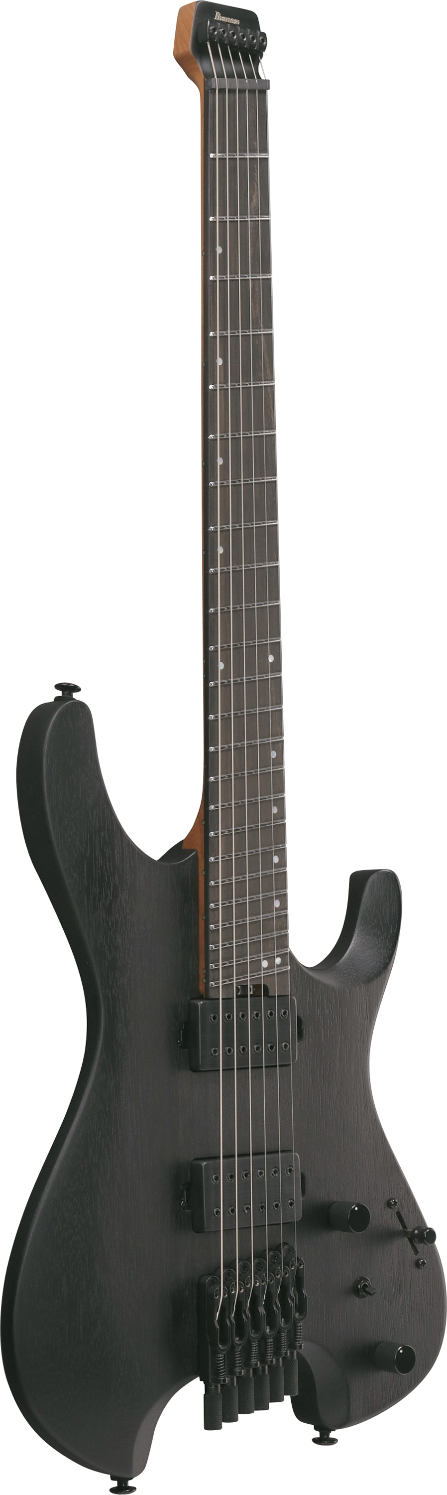 QX52B-WK Quest Headless E-Gitarre Weathered Black 